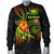 Polynesian Hawaii Men's Bomber Jacket - Legend of Samoa (Reggae) - Polynesian Pride