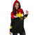 Papua New Guinea Hoodie Dress - Papua New Guinea Flag Special - Polynesian Pride