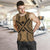 Polynesian Tradition Gold Hawaii Men's Tank Top - Polynesian Pride