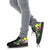 Palau High Top Shoes White - Turtle Plumeria Banana Leaf - Polynesian Pride