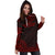 Norfolk Island Women's Hoodie Dress - Polynesian Red Chief - Polynesian Pride