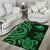 Papua New Guinea Area Rug - Green Tentacle Turtle - Polynesian Pride