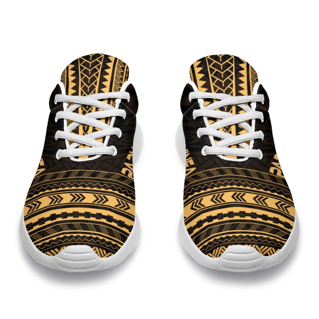 Papua New Guinea Sporty Sneakers - Polynesian Chief Gold Version - Polynesian Pride