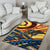 Vanuatu Area Rug - Dolphin Surfing - Polynesian Pride