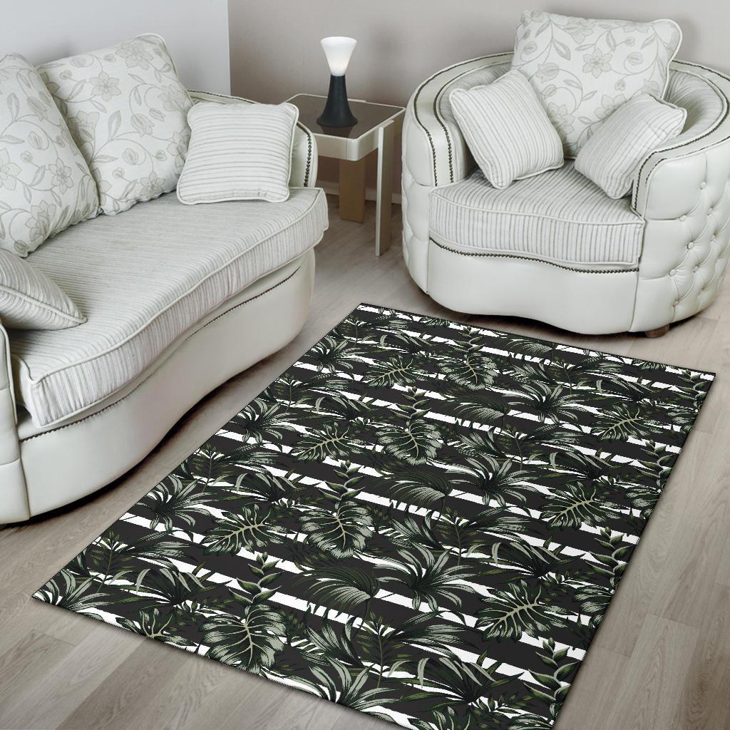 Tropical Line Patttern Rug - Polynesian Pride