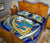 Guam Polynesian Quilt Bed Set - Guam Turtle Coat Of Arms - Polynesian Pride