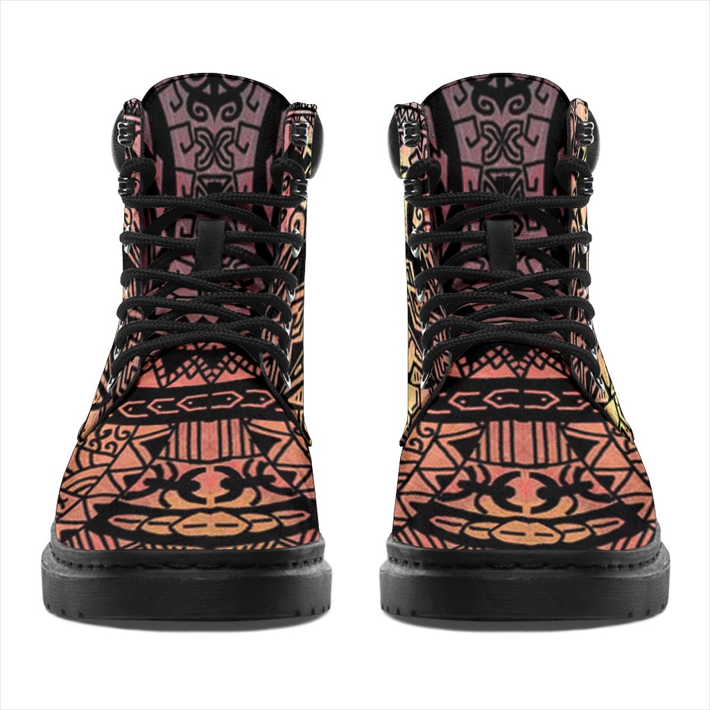 Polynesian 02 Season Boots - Polynesian Pattern - Polynesian Pride