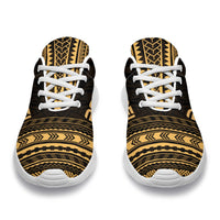 Pohnpei Sporty Sneakers - Polynesian Chief Gold Version - Polynesian Pride