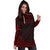 Fiji Women's Hoodie Dress - Polynesian Red Chief - Polynesian Pride