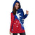 Samoa Hoodie Dress - Samoa Flag Coat Of Arms Coconut Tree K4 - Polynesian Pride