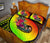 Chuuk Quilt Bed Set - Polynesian Hook And Hibiscus (Raggae) - Polynesian Pride