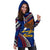 American Samoa Hoodie Dress - Warrior Style Polynesian Pattern - Polynesian Pride