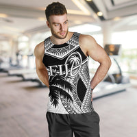 Fiji Rugby Polynesian Men's Tank Top White - Polynesian Pride