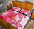 Hawaii Turtle Hibiscus Polynesian Quilt Bed Set - Pinky Style - AH - Polynesian Pride