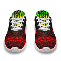 New Caledonia Sporty Sneakers - Polynesian Chief Reggae Version - Polynesian Pride