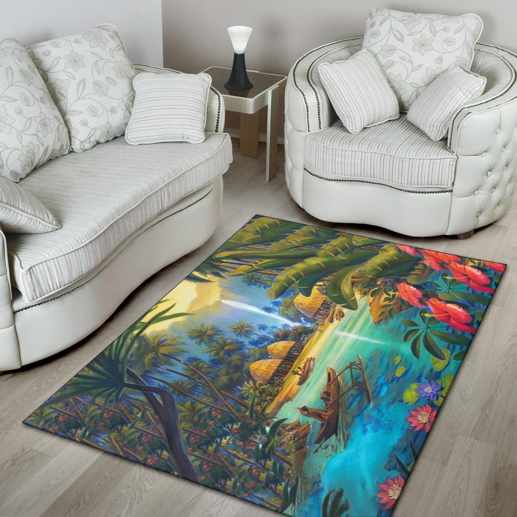 Vintage Village Area Rug AH - Polynesian Pride