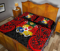Tonga Polynesian Custom Personalised Quilt Bed Set - Tongan Spirit - Polynesian Pride