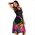 Cook Islands Polynesian Women's Midi Dress - Summer Hibiscus - Polynesian Pride