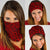 Polynesian Hawaiian Style Tribal Tattoo Red Bandana 3 - Pack Red One Size - Polynesian Pride