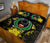 Pohnpei Polynesian Quilt Bed Set Hibiscus Yellow - Polynesian Pride