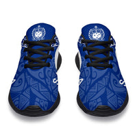 Samoa Sporty Sneakers - Transit Blue Style - Polynesian Pride