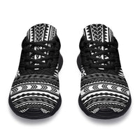 Marshall Islands Sporty Sneakers - Polynesian Chief Black Version - Polynesian Pride