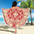 Polynesian Beach Blanket Red And Yellow - Polynesian Pride