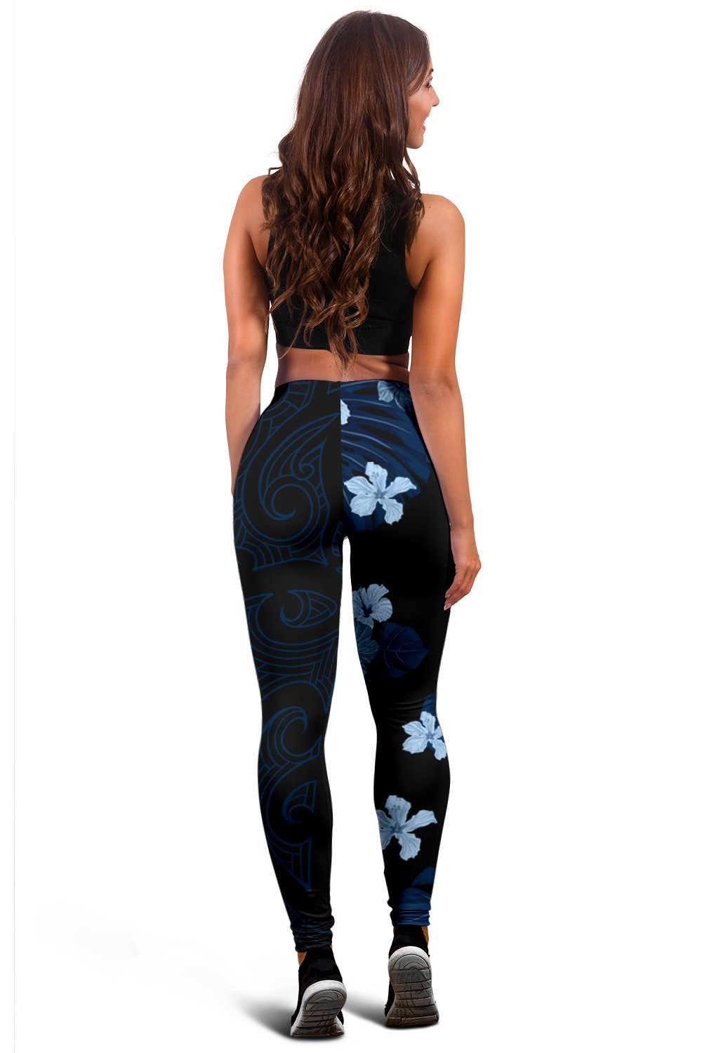 Tropical Polynesian - Hawaiian Women's Leggings - Curtis Style - Polynesian Pride