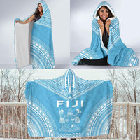 Fiji Flag Polynesian Chief Hooded Blanket - Polynesian Pride