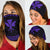 Hawaii Kakau Polynesian Kanaka Map Bandana 3 - Pack - Purple - Polynesian Pride