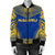 Nauru Flag Polynesian Chief Women'S Bomber Jacket - Polynesian Pride