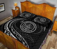 Palau Quilt Bed Set - White - Frida Style - Polynesian Pride