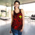 Hawaii Women's Racerback Tank Polynesian Kanaka Map Hawaiian Racerback - Red - TT Style - Polynesian Pride