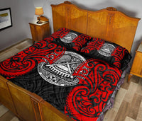 American Samoa Polynesian Quilt Bed Set - American Samoan Spirit - Polynesian Pride