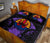 Tahiti Polynesian Quilt Bed Set Hibiscus Purple - Polynesian Pride