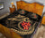 Hawaiian Polynesian Quilt Bed Set - Kanaka Maoli & Gold Manta Ray Turtle Tentacle - Polynesian Pride