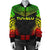 Tuvalu Polynesian Chief Women'S Bomber Jacket - Reggae Version - Polynesian Pride