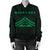 Hawaii Mauna Kea Polynesian Women's Bomber Jacket Green - Polynesian Pride