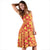 Hawaii Plumeria Polynesian Yellow Midi Dress - AH - Polynesian Pride