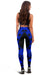 Papua New Guinea Women Leggings Polynesian Pattern Blue - Polynesian Pride