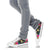 Nauru Low Top Shoe - Hibiscus Polynesian Pattern - Polynesian Pride