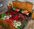 Hawaiian Map Hibiscus Plumeria Kanaka Bouquet Turtle Polynesian Quilt Bedding Set - Polynesian Pride