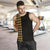 Hawaii Kakau Polynesian Coat Of Arms Personalized Men's Tank Top - Gold - Polynesian Pride