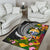 Nauru Area Rug - Seal Spiral Polynesian Patterns - Polynesian Pride