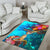 Samoa Area Rug - Sea Turtle Coral Treasure - Polynesian Pride