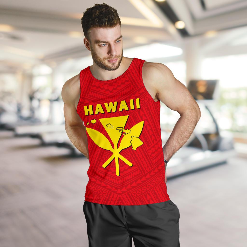 Hawaii Kanaka Polynesian Men's Tank Top - Polynesian Pride