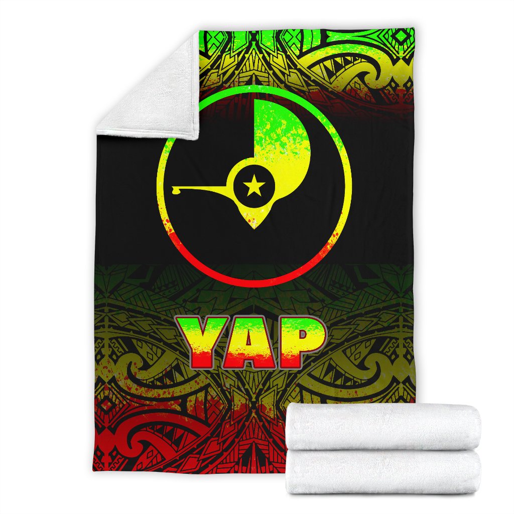 Yap Premium Blanket - Reggae Fog Style - Polynesian Pride