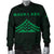 Hawaii Mauna Kea Polynesian Men's Bomber Jacket Green - Polynesian Pride