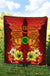 Cook Islands Premium Quilt - Tribal Tuna Fish - Polynesian Pride