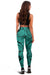 Polynesian Maori Lauhala Turquoise Hawaii Women's Leggings AH - Polynesian Pride